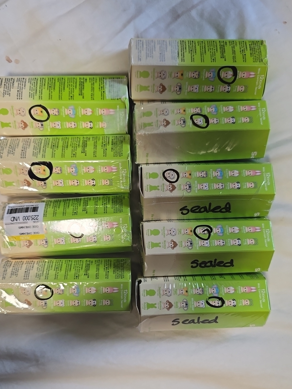 SONNY ANGEL BUNDLE OF 9 V1 AUTHENTIC
